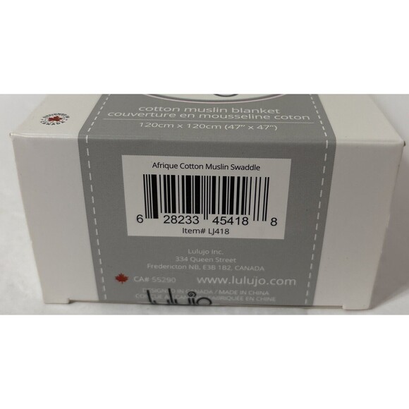 Mary Meyer LJ418 Africa Cotton Muslin Swaddling Blanket. NWT. - Picture 3 of 4